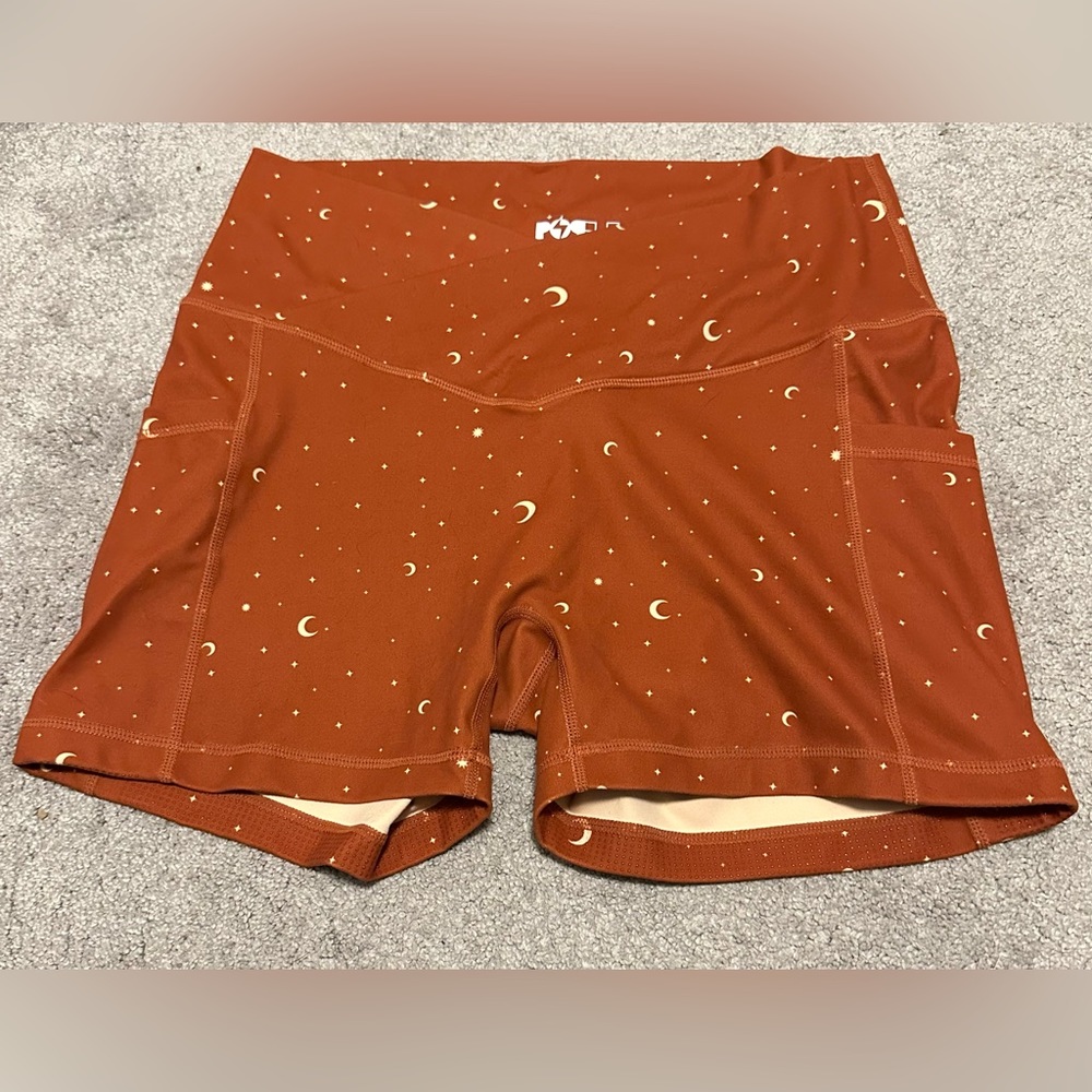 Popflex Active Criss Cross Hourglass shorts